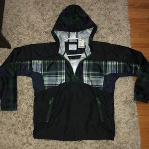 Lightweight, pull-over, quarter zip jacket